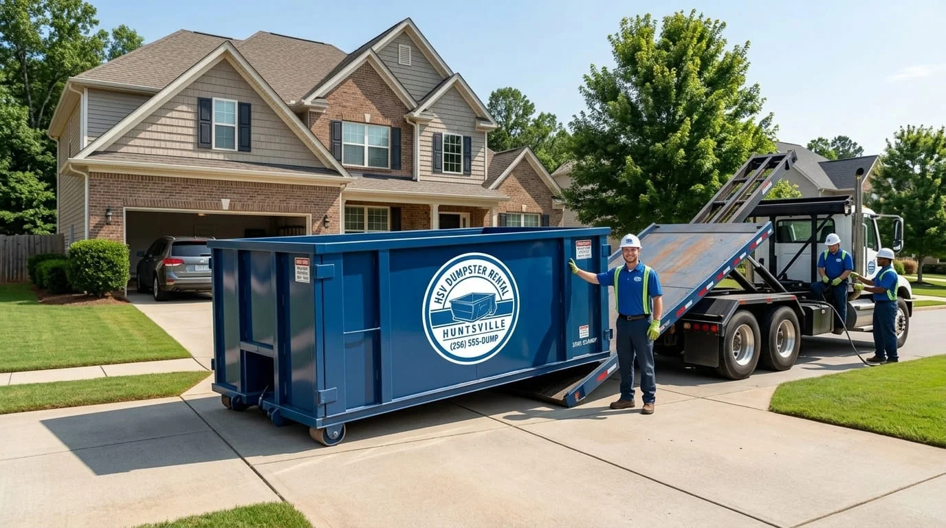 Residential Dumpster Rental Huntsville AL-img